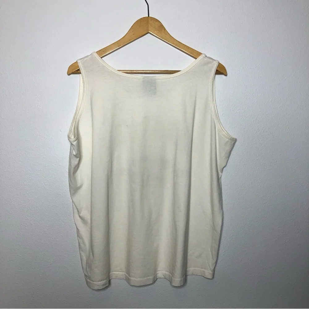 Vintage 1990s Bermuda Signal Sport Tank Top XL - Picture 2 of 6